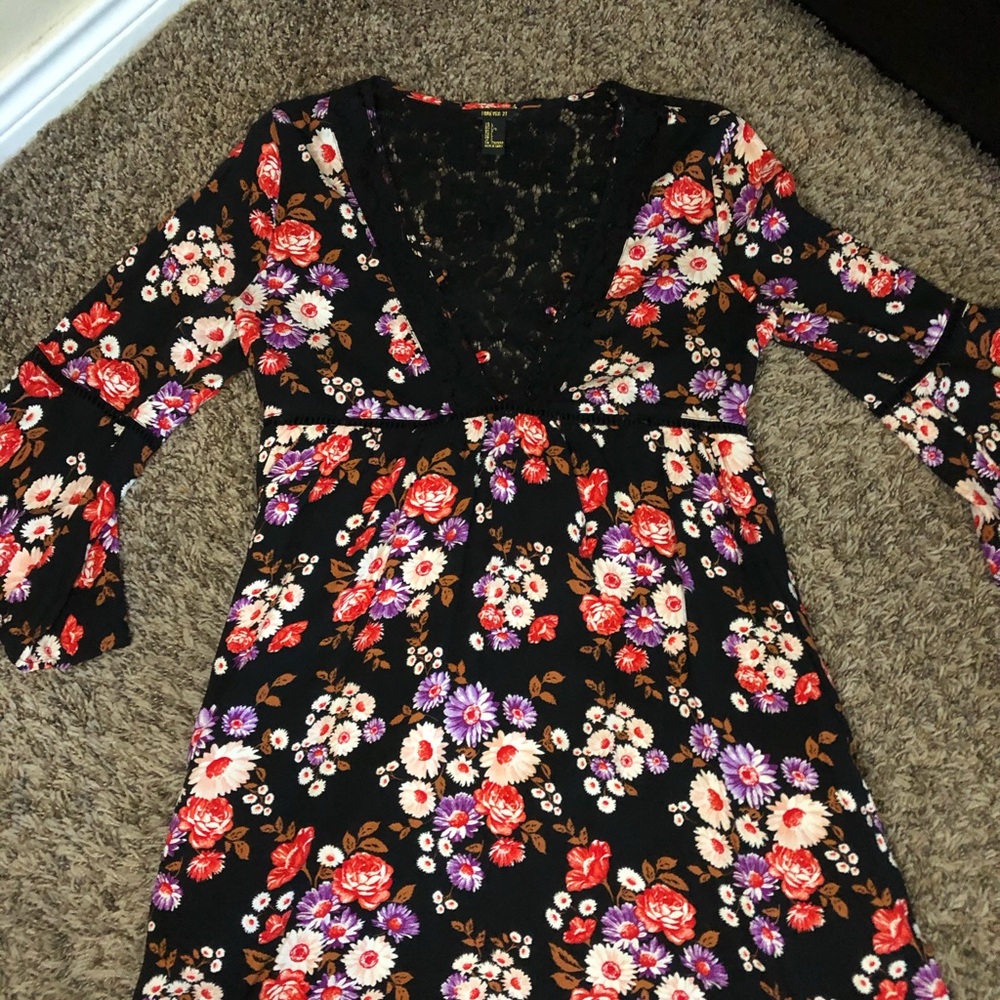 Forever 21 floral dress